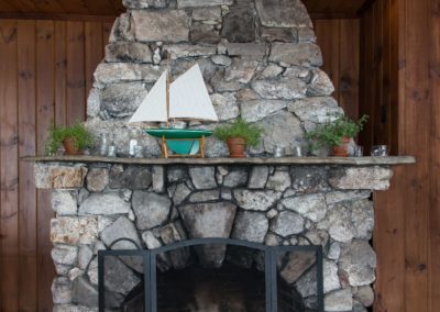 Main Lodge fireplace.
