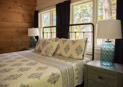 Lobster Cove bedroom with king bed.