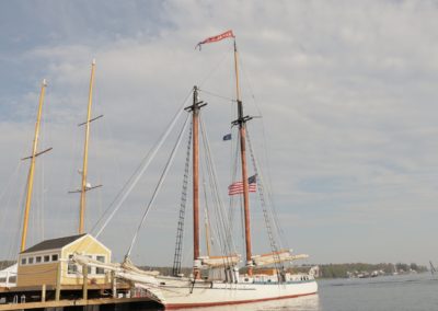 Windjammer Days in Boothbay Harbor on the Isaac H. Evans schooner.