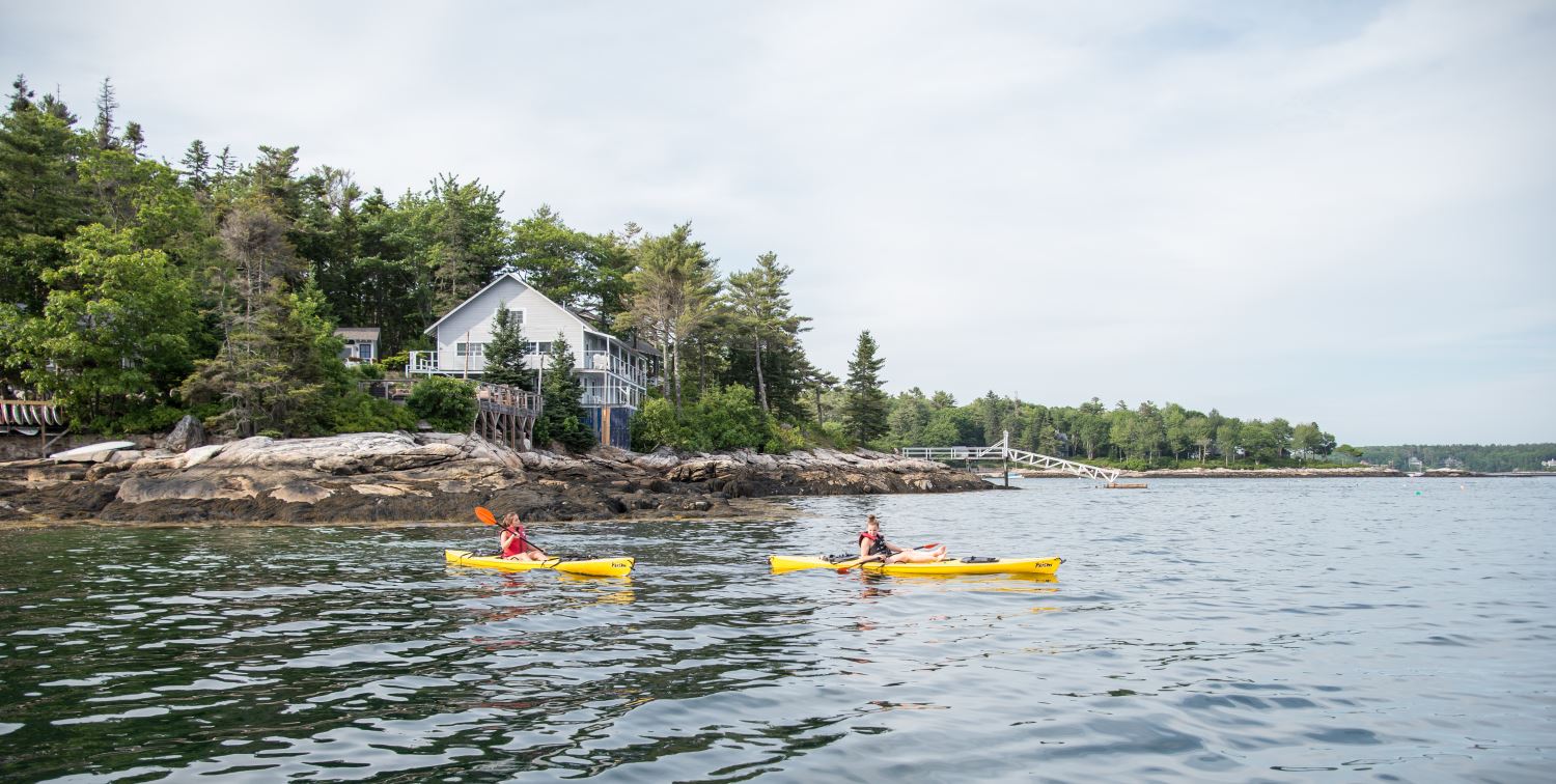 Maine summer getaway at Linekin Bay Resort